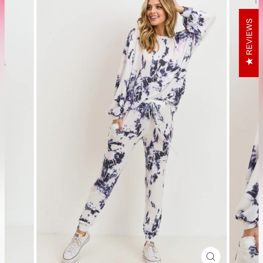 VICI jogger/long sleeve jogger lounge set